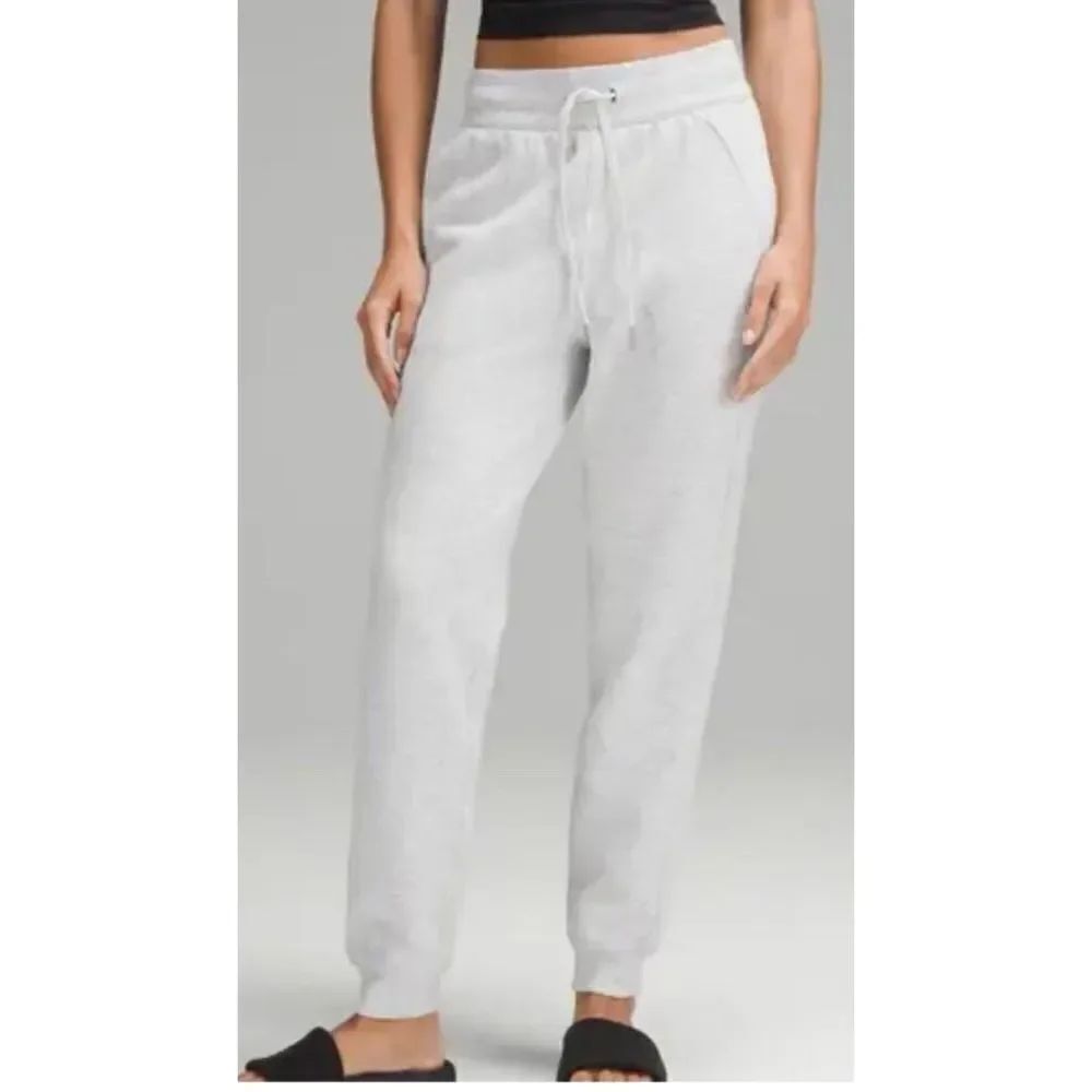 Lululemon Scuba High-Rise Oversized Jogger Size O Gray Fleece Joggers